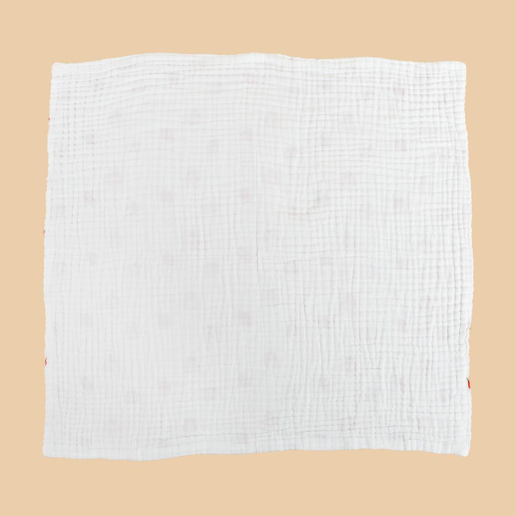 Environmental Breathable Newborn Baby Cotton Gauze Printed Muslin Swaddle Blanket 6 Layers Baby Bath Towel