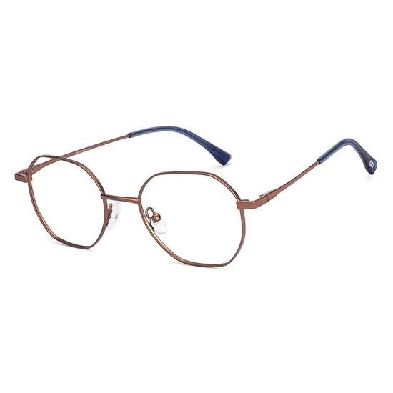 LENSKART BLU | Brýle na počítač Zero Power Cut | Antireflexní, lehký | Specifikace UV ochrany | unisex | Malý | LB E17489