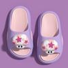 Mushroom Slippers Girls Summer New Thick Bottom Cartoon Home Parent-child Couple Children Cool Slippers Boys
