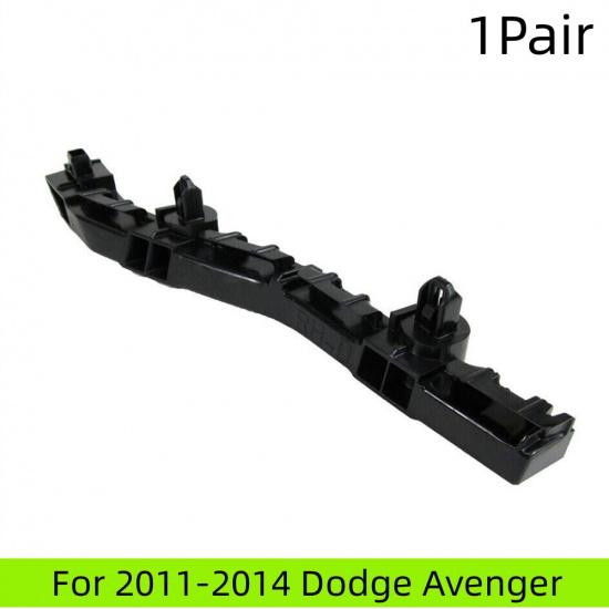 New Left & Right Side Front Bumper Support Brackets For 2011-2014 Dodge Avenger
