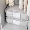 Aufbewahrungstasche für Quilts, große Kapazität, wiederverwendbar, langlebig, aus Vliesstoff, Aufbewahrungstaschen für Kleidung für Studenten, Reisen, Wohnheim