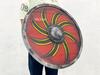 Handmade Ivar the Boneless Viking Shield: Wooden Cosplay LARP Shield