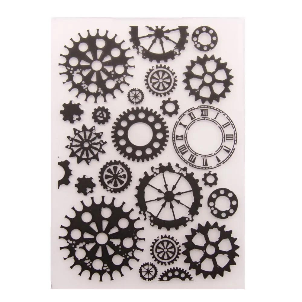 3D Textured Impressions Embossing Folder, Line Textured Dot Background Embossing Folder for Card Making DIY Craft Art Supplies