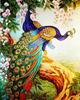 5D DIY Diamond Embroidery Full Set Cross Stitch Peacock Full Square Round Diamond Painting Animal Picture Of Rhinestone Decor For Home