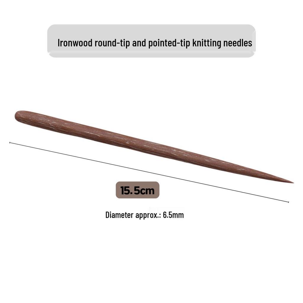 Super Light Clay Sculpting Tools: Handmade Wooden Shaping, Pointed & Round Heads, DIY Sculpture Knives, Eye Socket Press, and Knitting Needles.
