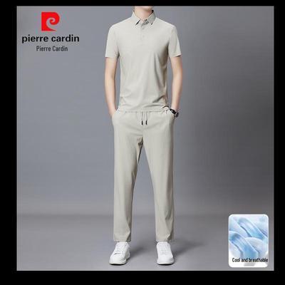 Men's Summer Polo Shirt & Casual Pants Set