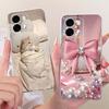 For OPPO A6s CPH2789 Cute Flower Butterfly Cat Painted Case For Oppo A6S 5G Soft Silicone TPU Phone Cases