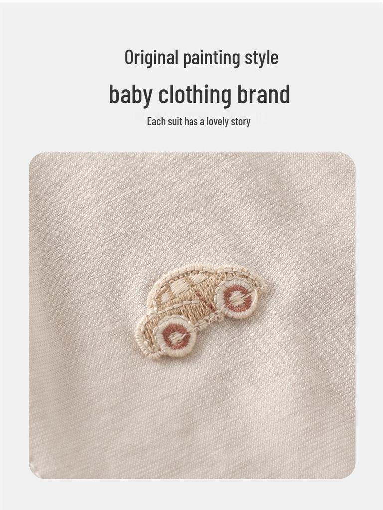 Ice Oxygen Cotton Baby Onesie - A-Class Cool Newborn Summer Romper