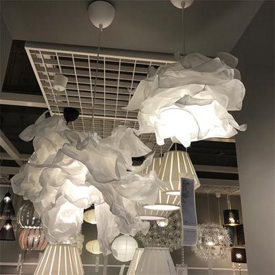 1 Adet Sanat Diy Bulut Abajur Çiçek Işık Gölge Tavan Abajur Dekorasyon