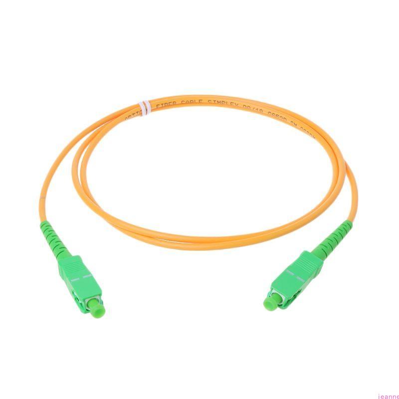 

SC/APC-SC/APC-SM 3mm Fiber Optic Jumper Cable Single Mode Extension Patch Cord 1m/ 2m/ 3m /5m /10m