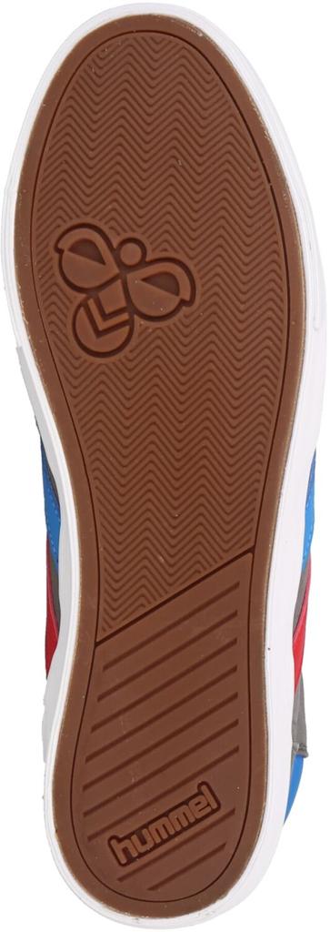 Кроссовки Hummel Slimmer Stadil High Canvas castle rock/ribbon red/brilliant blue