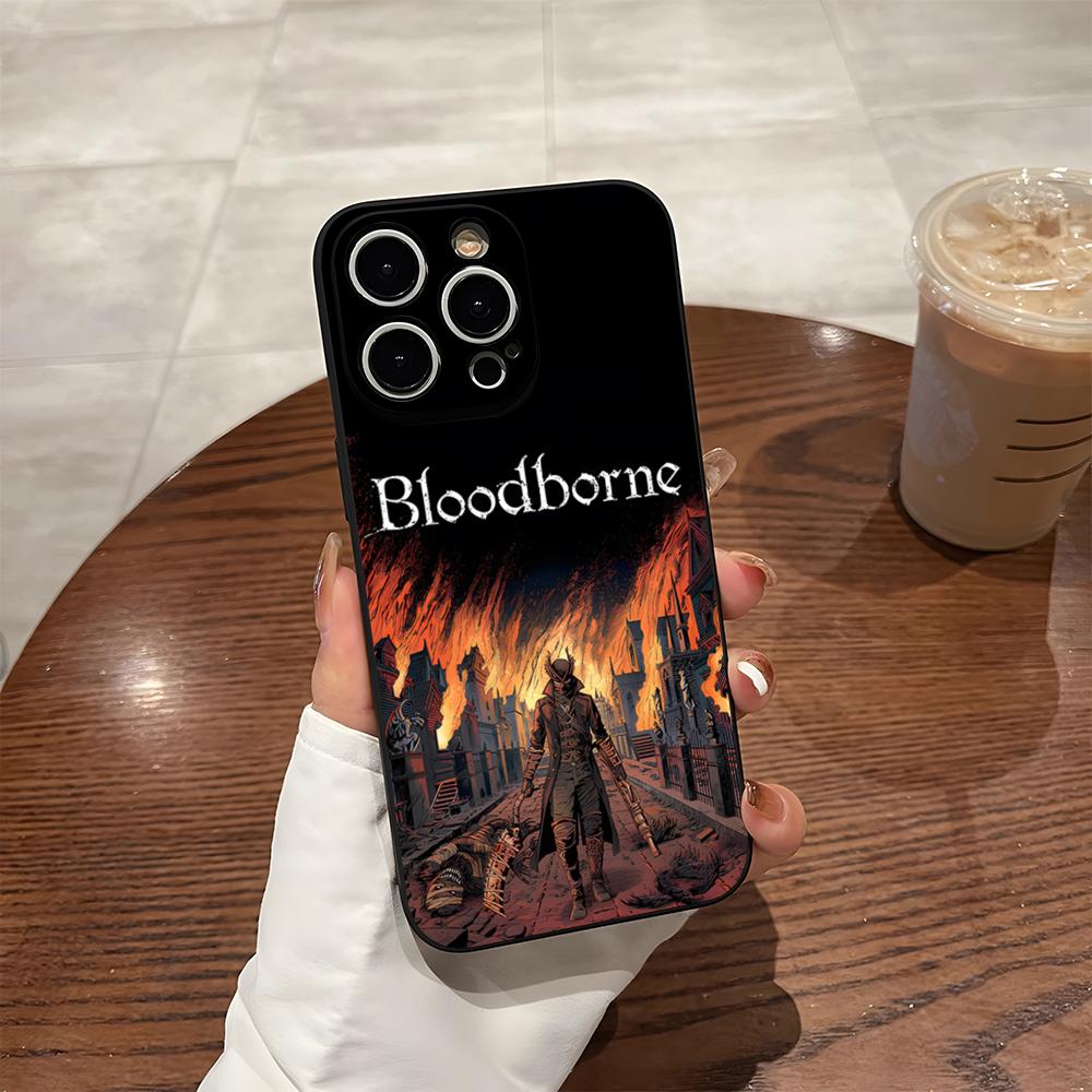 

BloodBorne Phone Case For Iphone 17 Pro Max 16 Pro Max 15 Pro 14 Plus 13 11 12 Xr X Xs Plus Se Back Cover iPhoneXS Max