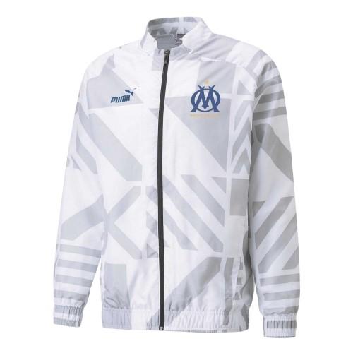 Puma Mens Prematch Olympique De Marseille FC Jacket