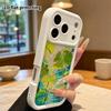 Phone case: 2D flat, suitable for iPhone 18 17 16 15 14 13 Pro protective case, summer lotus pond, perfect Christmas and Halloween holiday gift