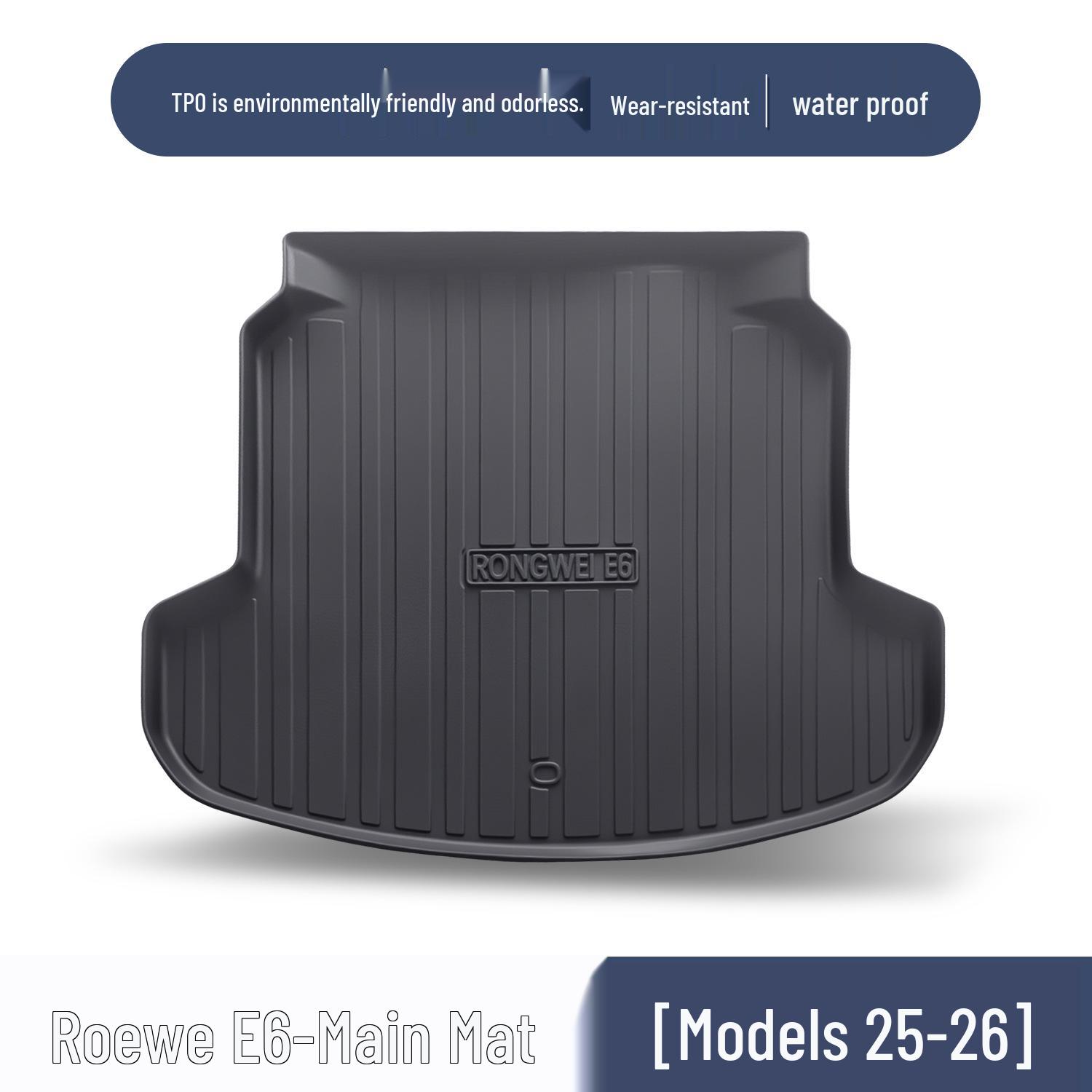 Roewe E6 Trunk Mat TPE Interior Accessory 100x90 cm