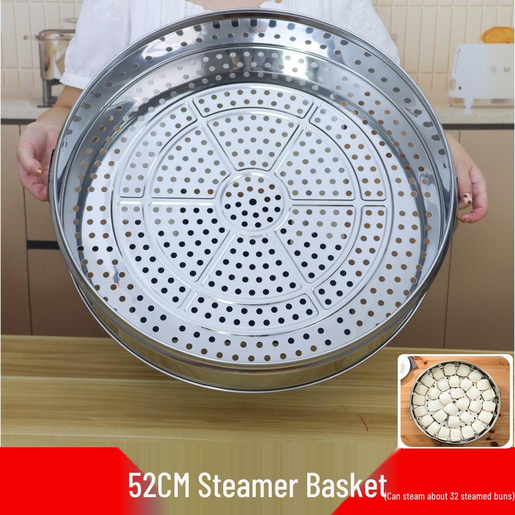 Extra Thick Stainless Steel Large Capacity Multi-layer Steamer Rack for Home and Commercial Use