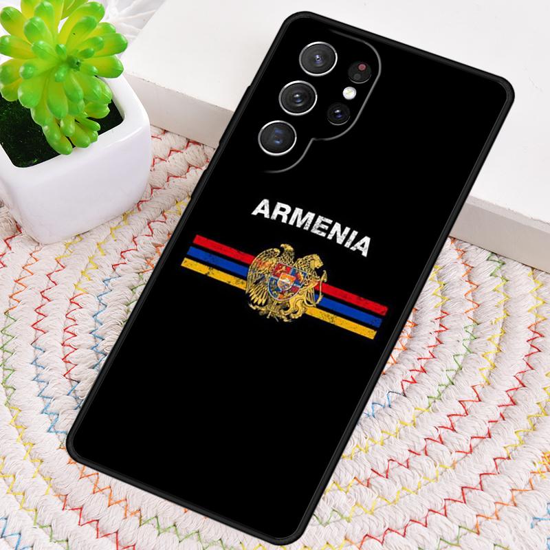Armenia Armenian Flag Phone Case for Samsung Galaxy Note 10 Pro S26 Ultra S23 S24 FE S25 S21 S22 PLUS Shockproof Cove