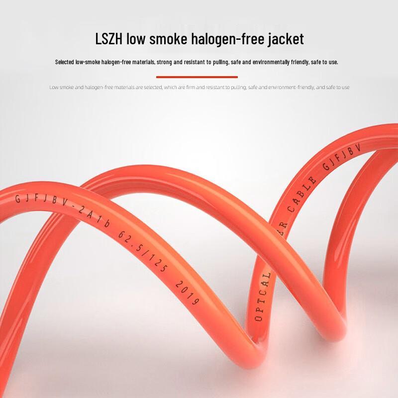 Rongweisheng Multimode Dual-Core Fiber Optic Patch Cable