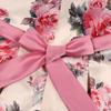 New Cross-Border Long Princess Printed Dress for Girls - Fashion Show Evening Gown