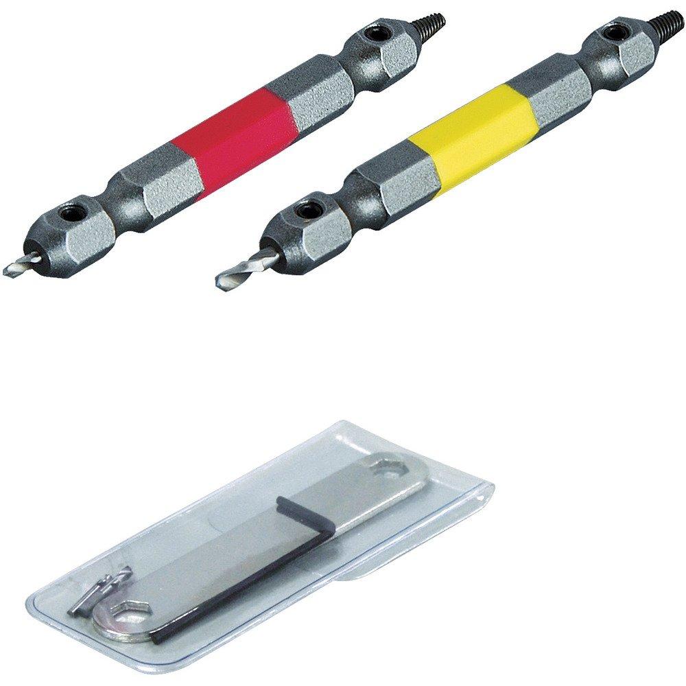 

TRUSCO Stripped Screw Removal Bit Set of 2 TNH-65N