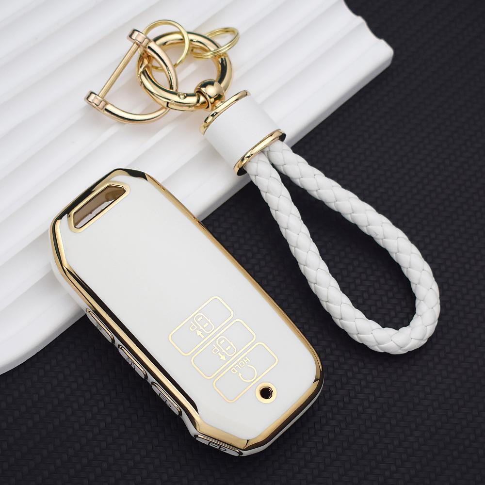7 Buttons Tpu Car Key Case Cover For Kia Sportage Niro Hybrid Sorento Mq4 Ev6 Gt-Line K8 V6
