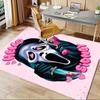 Ghost Face Office Carpet Soft Polyester Entrance Carpet Washable Non slip Machine Washable Indoor Ca
