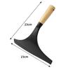 A Bamboo Short-handled Glass Cleaning Tool A Household Glass Scraper Window Scraper Mirror Cleaning Tool