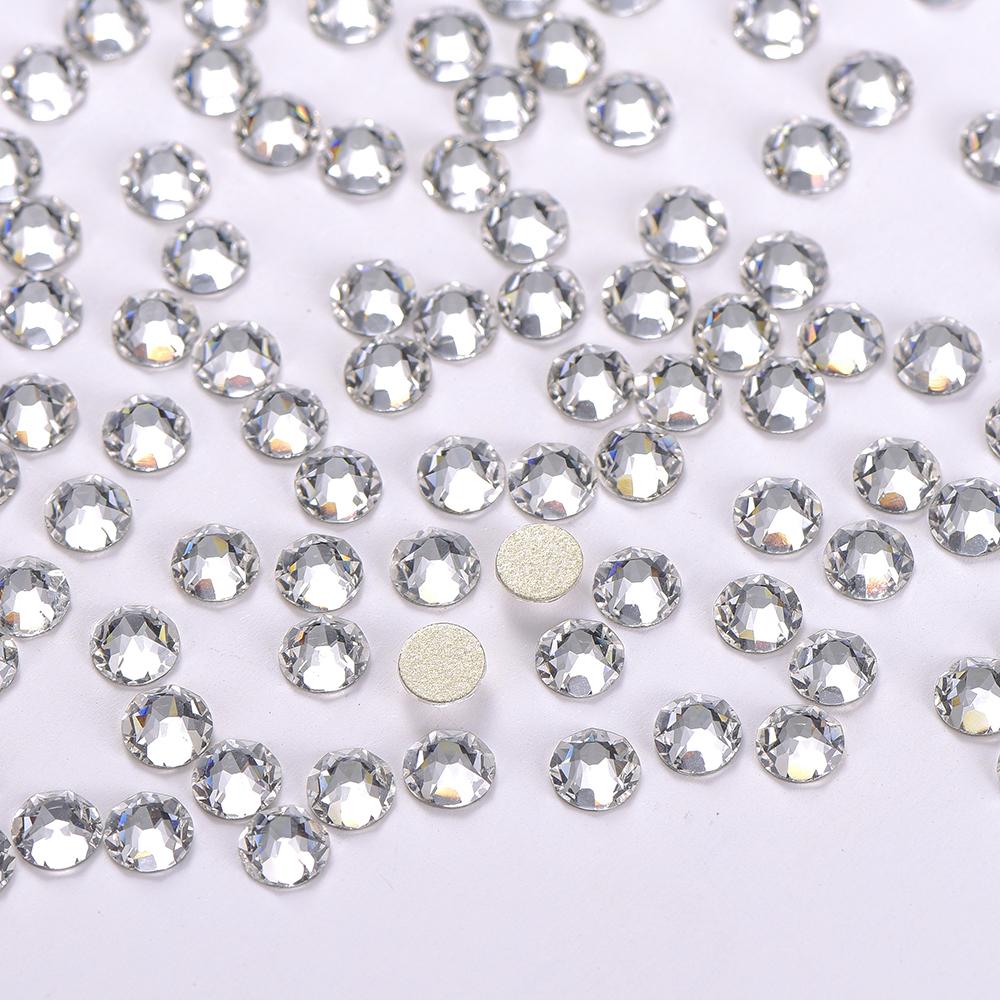 Rhinestone 2088 Round Shape 16 Cut Faces High Quality Non Hotfix Crystal AB Rhinestone for Garment Decorations