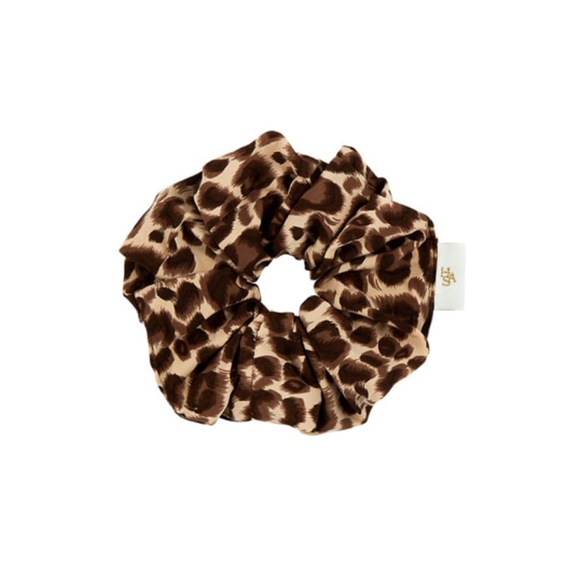 HAS HDM008 Leopard pattern scrunchie