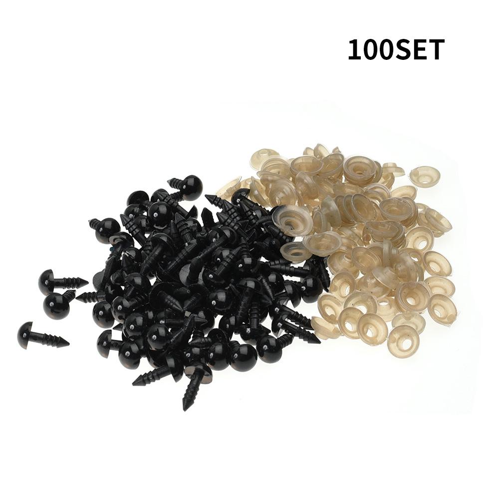 

100 наборов аксессуаров для кукольных глаз своими руками 8mm