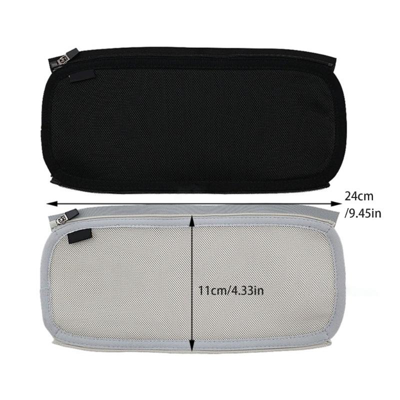 Smooth Zippered Headband Protective Cover For HD550 Over Ear Headphones With Zippered Lock Mechanism And Durability Fabric