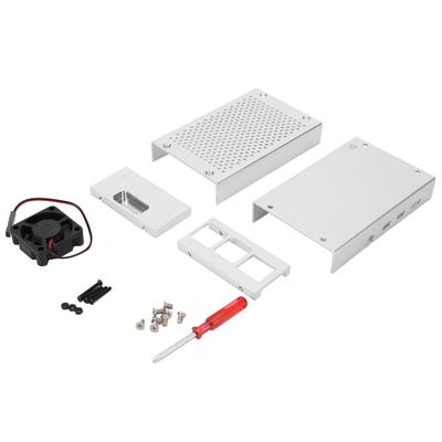 Obudowa chłodząca obudowa rozpraszająca ciepło ze stopu aluminium z wentylatorem dla Raspberry Pi 4 Model B