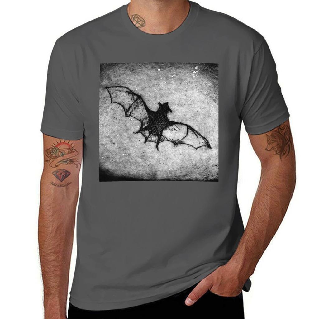 how delightful a bat TShirt Casual Minimalist Short Sleeve Top