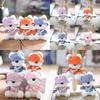 Adorable Cute Rabbit Plush Keychain Soft Stuffed Animal Bag Pendant Doll