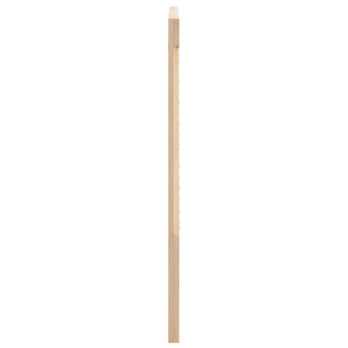 VidaXL Tête de lit 140x104 cm bois massif de pin 358399