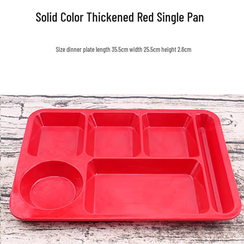 

Melamine Rectangular Divided Meal Tray