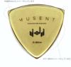 Musent Made in Japan Standard Triangle Pick Thickness Trial Set of 3 Ultem 0.60-1.00mm MSNTDPK0000-UTR-03P
