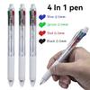 Multicolor Retractable Ballpoint Pen 0.5, 4-in-1 Colored Pens Fine Point Ballpoint With Long-Lasting Ink Pens for  Journaling