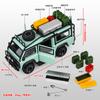 1:32  Defender 90 Off Road Expedition Modified Version Alloy Diecast Model Car Simulation Vehicle Home Trendy Ornament