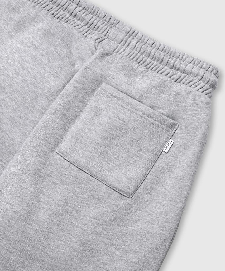LEMAIN SECOND One-Pleat Wide Sweatpants [Gray] (Type B)