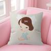 Art YYoshitomo NNaras Pillow Gift Home Office Decoration Bedroom Sofa Car Cushion Cover Case 45x45