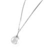 Les Trésors De Lily [E9072] - White 'Liquorice' Silver Necklace
