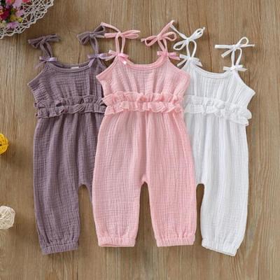baby girl long pants romper