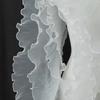 16CM Wide Pleated Organza Fabric  Big Wave Ruffle Trim 3D Lace Fringe Ribbon Wedding Dress Collar DIY Crafts Sewing Supplies
