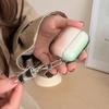 New Korea Simple Cute Transparent Gradient Earphone Case For AirPods Pro 2 Coffee Pendant Cover For AirPods 2 3 4 Soft Case