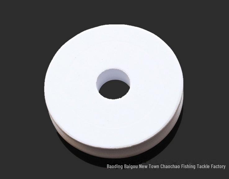 Bobina mare de pescuit cu spumă albă - Accesoriu pentru arborele de înfășurare