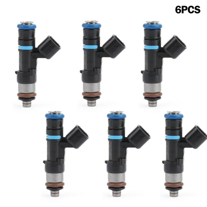 Strange 6PCS Fuel Injector Nozzle For Ford Explorer Mazda Mercury Land Rover 4.0L 2005-2010 0280158055 Injector 5L2Z-9F593-CB