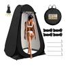 1set 120cm Tent Lamp Combination Outdoor Bathing Tent Portable Camping Toilet Tent Dressing Shower Bathing Changing Cover