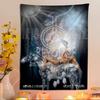 Beyonce Super Singer Anime Tapestry Indian Buddha Wall Decoration Witchcraft Bohemian Hippie Wall Hanging Sheets
