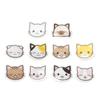 Prendre Cat Reflective Sticker Reflector Cute Bicycle Car Sticker Small
